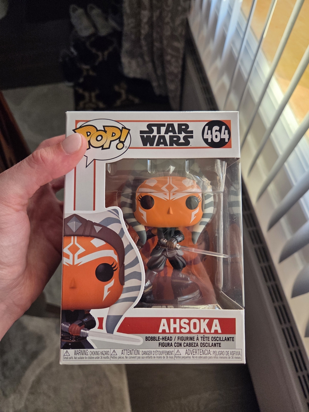 Funko Pop! Star Wars 464 Ahsoka Orange Figure